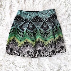 🔹▪️Mara Hoffman Printed Mini Skirt ▪️🟩